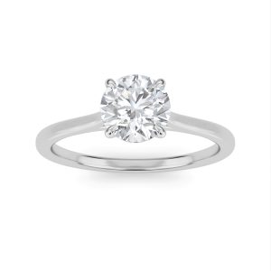 Pure Elegance Solitaire Lab-Grown Diamond Ring